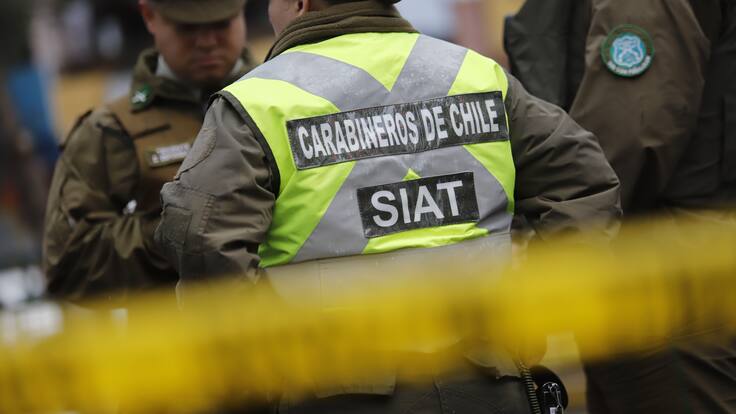 Violenta encerrona a conductor de aplicación en Renca: delincuentes terminaron chocando un domicilio