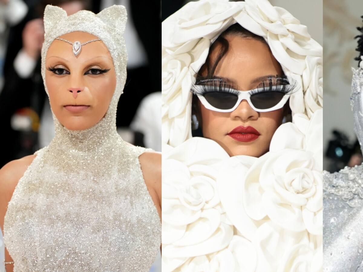 Gatos, alta costura, y drama: los fantasiosos looks que marcaron la MET Gala 2023