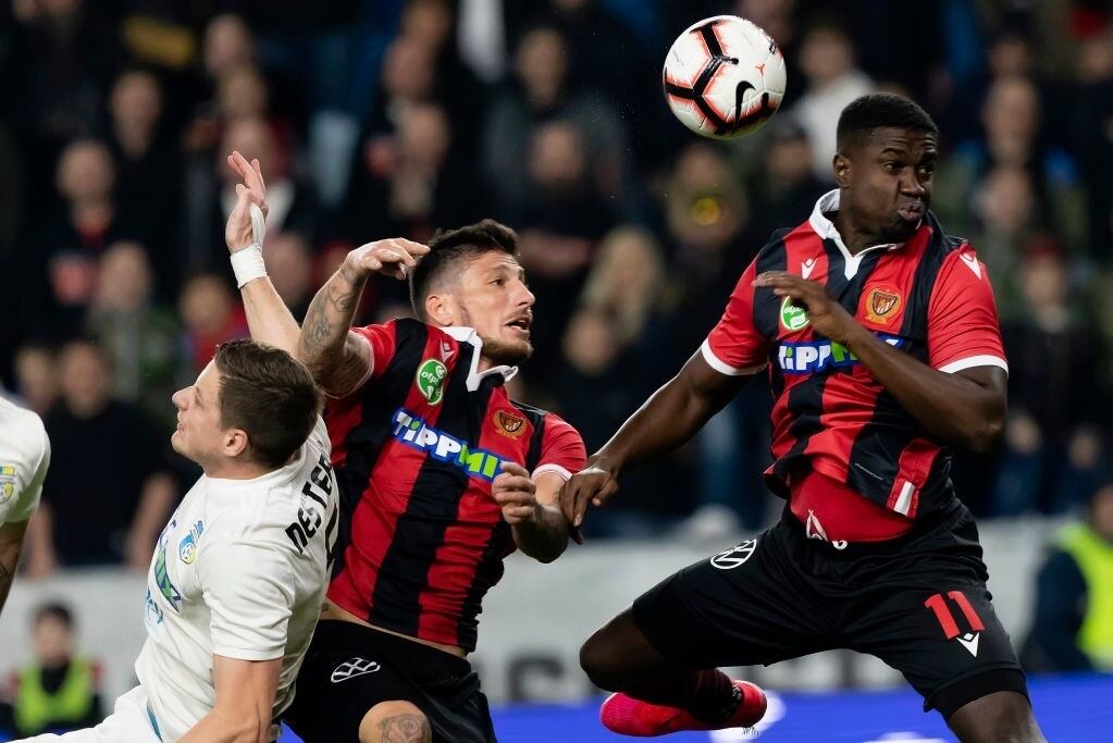 Un partido entre Budapest Honved y Mezokovesd Zsory