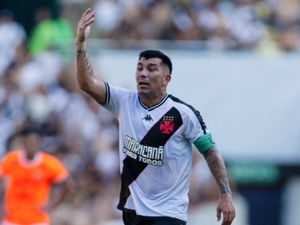 Entrenador de Vasco da Gama explica por qué Gary Medel perdió la titularidad