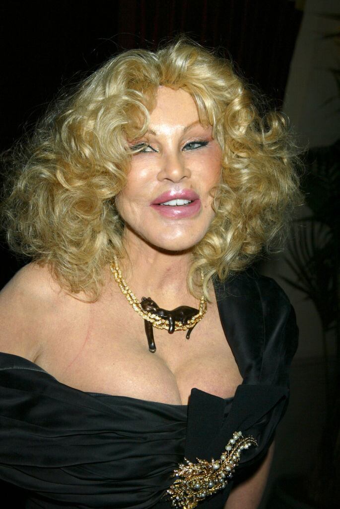 Jocelyne Wildenstein en Nueva York, Estados Unidos. 