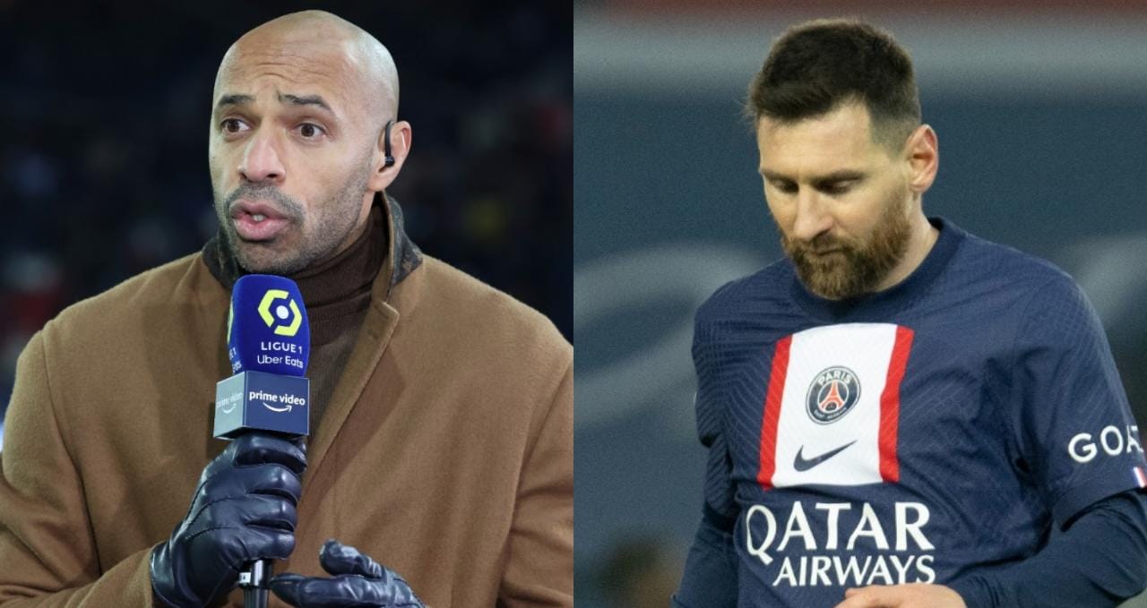 Henry se indigna por pifias contra Messi en Francia y le pide volver al Barcelona: "Da vergüenza escuchar los silbidos del estadio"
