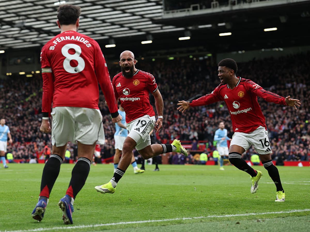 Michael Carrick debuta con triunfo en el derbi de Manchester y el United venció al City en casa