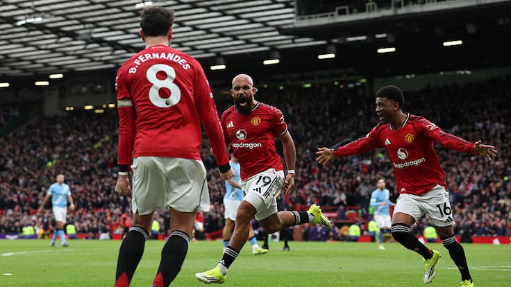 Michael Carrick debuta con triunfo en el derbi de Manchester y el United venció al City en casa