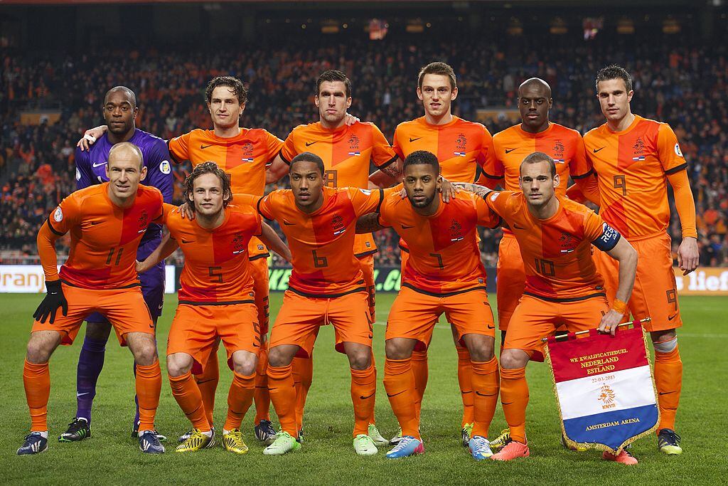 Selección de Holanda en el año 2013