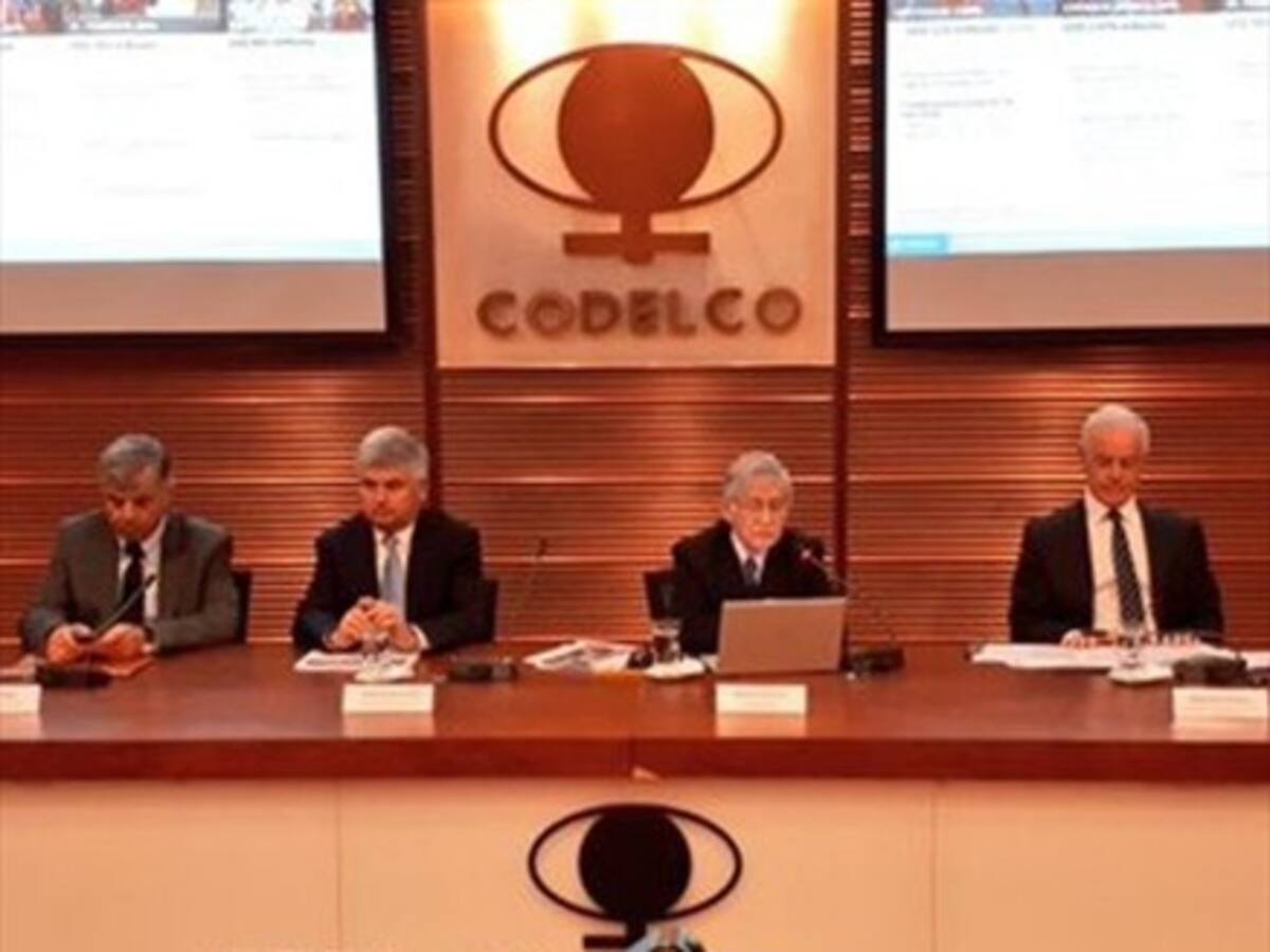 Excedentes de Codelco caen en más de un 75% el primer semestre