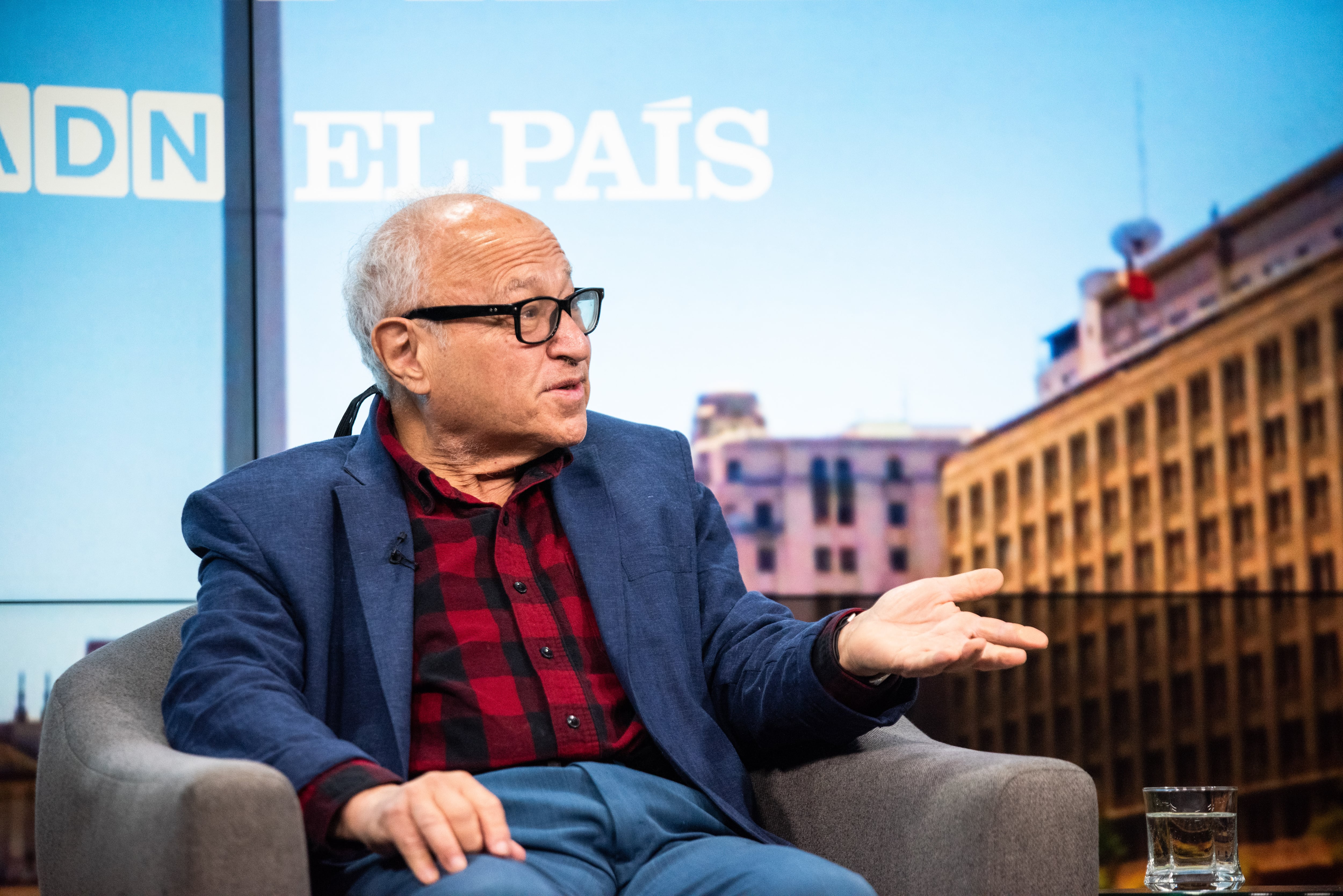Antonia Laborde, David Friedman y Rafael cavada en el programa de “De Esto Se Habla” en los estudios de prisa chile,Santiago,Chile, 17 de junio del 2026.