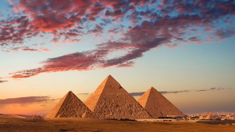 Pirámides de Gyza, Egipto.