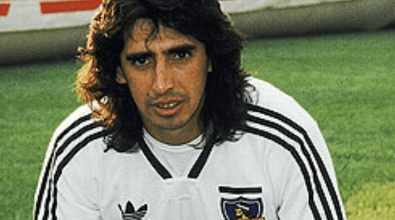 Lizardo Chano Garrido en su época noventera en Colo Colo. Foto: Reproducción