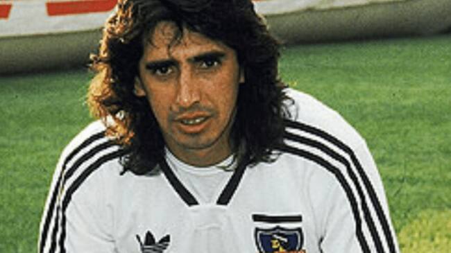 Lizardo Chano Garrido en su época noventera en Colo Colo. Foto: Reproducción