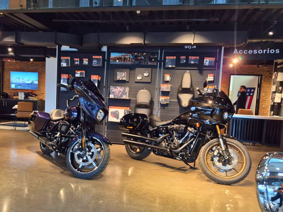 Ya ha recibido a más de 2 mil personas: así es la primera tienda en Chile de histórico fabricante de motos estadounidense