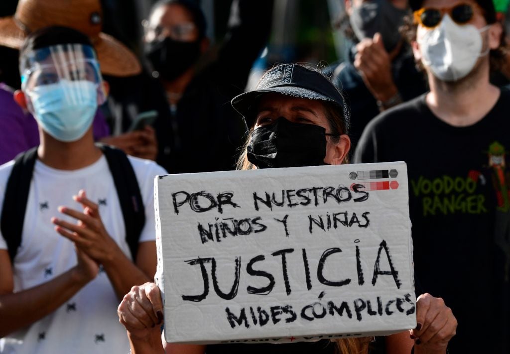 Manifestaciones por los abusos sexuales a niños y adolescentes en albergues vinculados al estado de Panamá