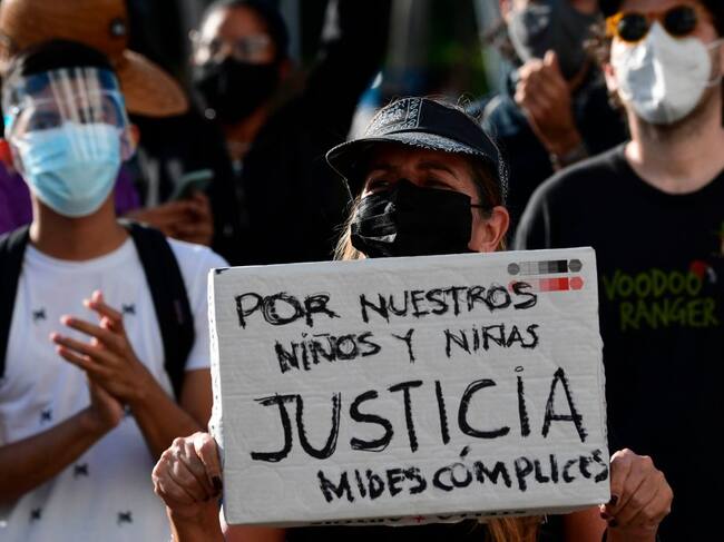 Manifestaciones por los abusos sexuales a niños y adolescentes en albergues vinculados al estado de Panamá