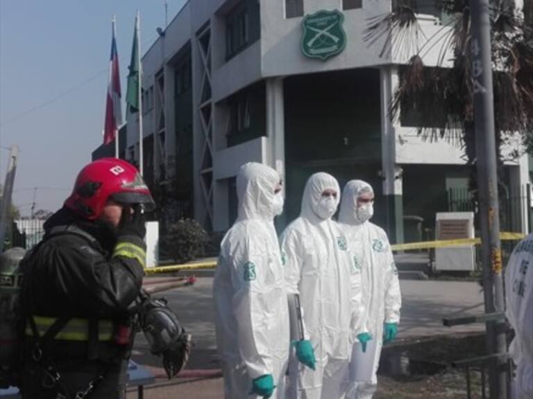 Explosión de artefacto se registró en comisaría de Huechuraba