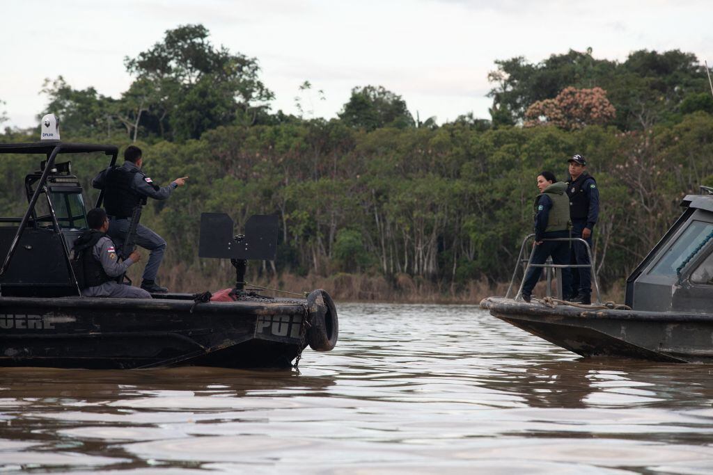 Equipos especiales buscan a desaparecidos en el Amazonas de Brasil