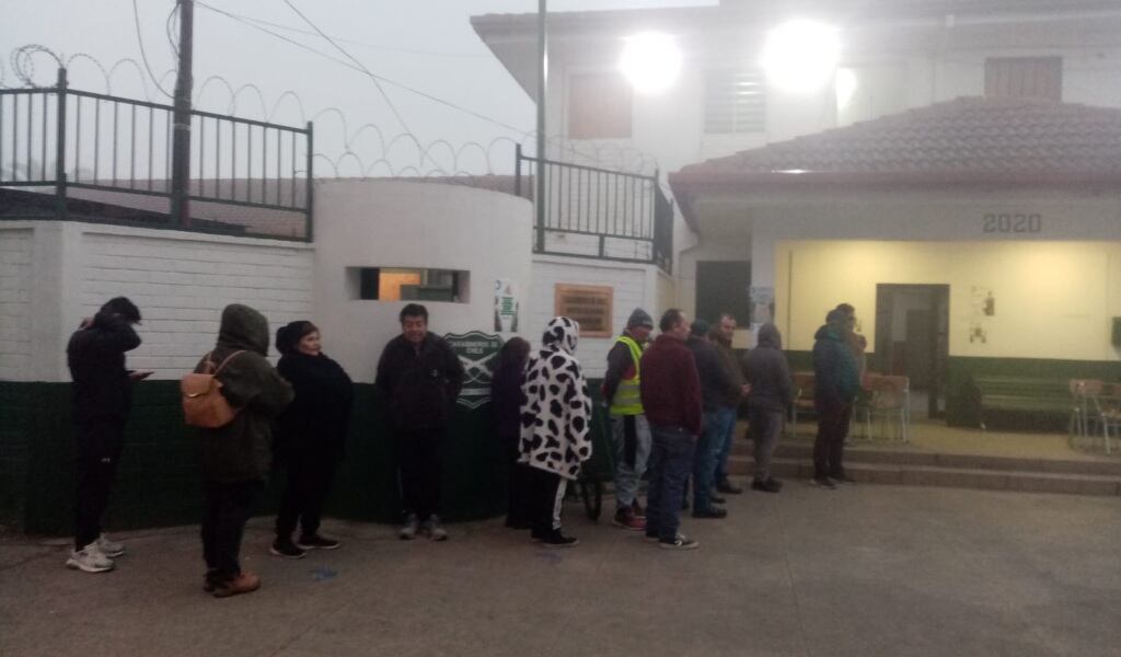 Filas para no votar en Maipú