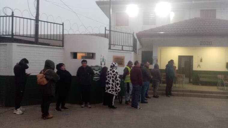 Filas para no votar en Maipú