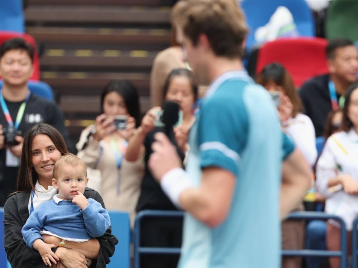 Juanito Jarry de nuevo se roba la película: entró corriendo a la cancha tras triunfo de Nicolás Jarry en China