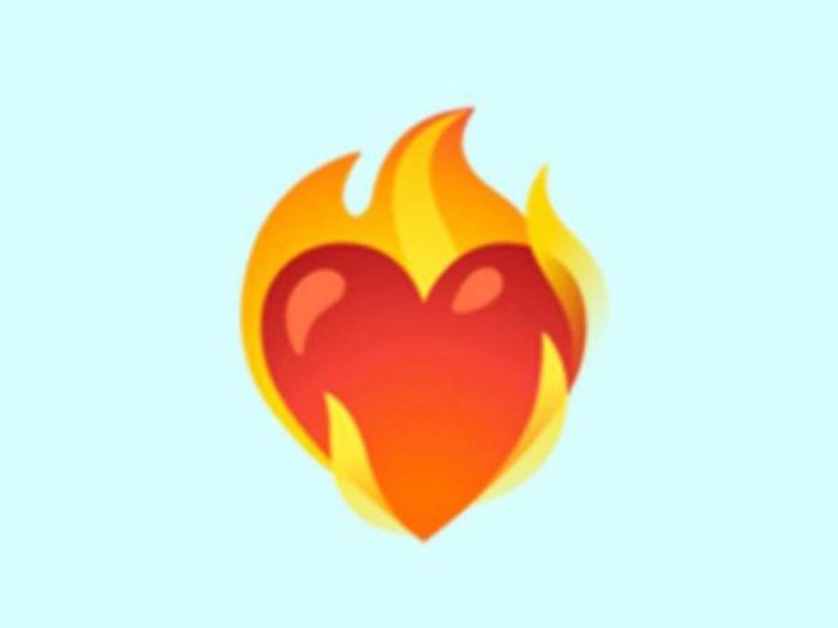 Corazón en llamas, el emoji de WhatsApp que conquistó a sus usuarios