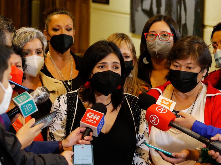 22 DE MARZO DE 2022/VALPARAISOLa diputada Karol Cariola ofrece un punto de prensa en la Cámara de Diputados.
FOTO: LEONARDO RUBILAR CHANDIA/AGENCIAUNO