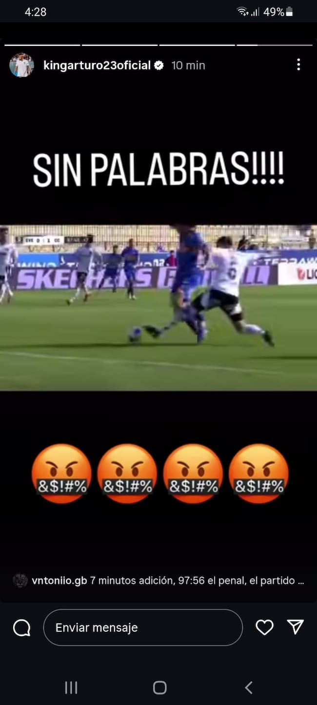 Captura: @kingarturo23oficial