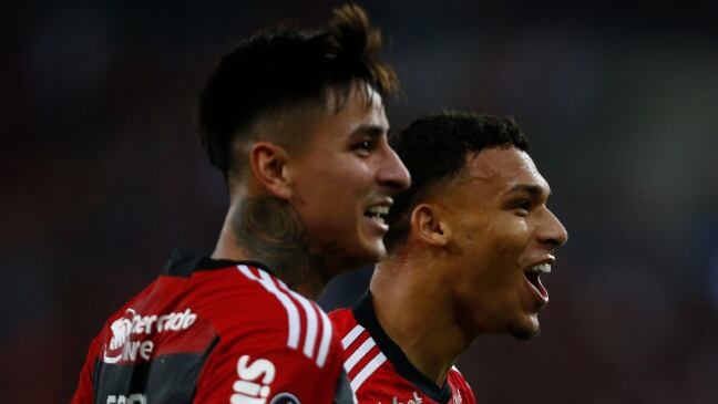 Héroe del partido: Erick Pulgar anota el gol que le da la victoria a Flamengo sobre Santos en el Brasileirao