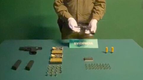 Detenido militar en retiro por amenazas