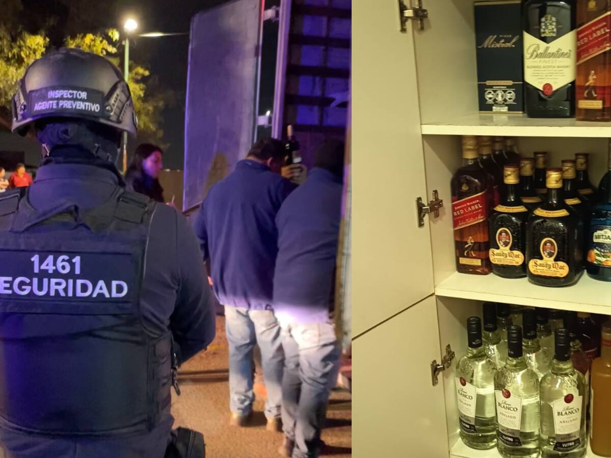 Fiscalización en bar clandestino de Peñalolén termina con la incautación de más de 200 litros de alcohol ilegal