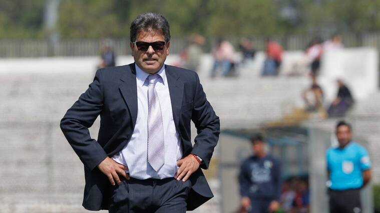 29 de Marzo de 2014/SANTIAGOJorge Garcs, durante el partido valido por la dcimo tercera fecha del Campeonato de Clausura 2013-2014, entre Palestino vs Rangers jugado en el estadio Municipal de la Cisterna.
FOTO:FRANCISCO LONGA /AGENCIAUNO.