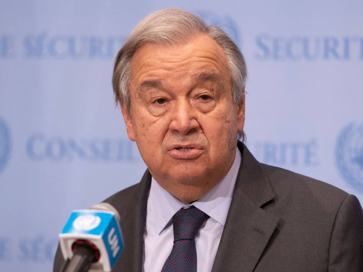 Jefe de Naciones Unidas pidió «a nombre de la humanidad» que Putin frene a las tropas de Rusia