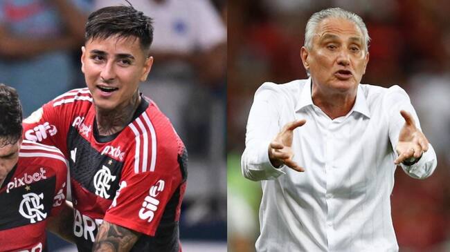 Erick Pulgar se luce con gran asistencia en Flamengo y Tite lo llena de elogios: "Tiene mucha calidad"