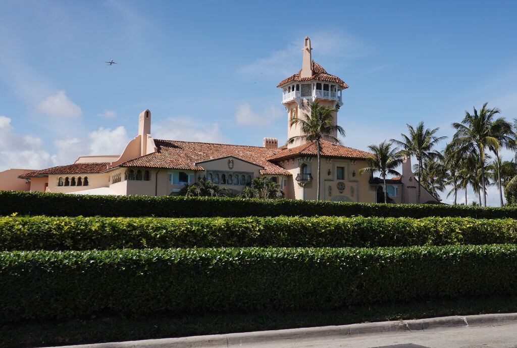 El resort Mar-a-Lago donde reside Donald Trump en Florida
