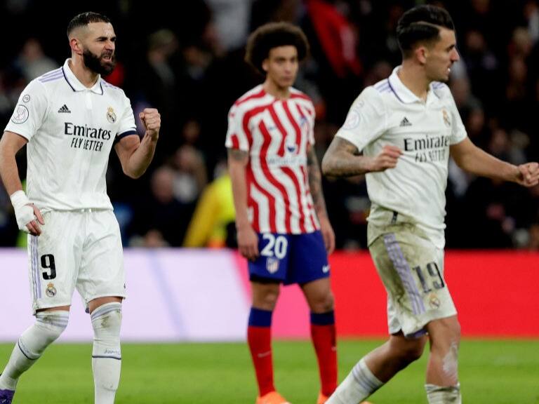 Real Madrid vence en el alargue al Atlético de Madrid para meterse en semifinales de la Copa del Rey