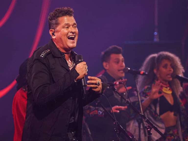 Carlos Vives, durante el 64 Festival Internacional de la Canción Viña 2025 en la Quinta Vergara.