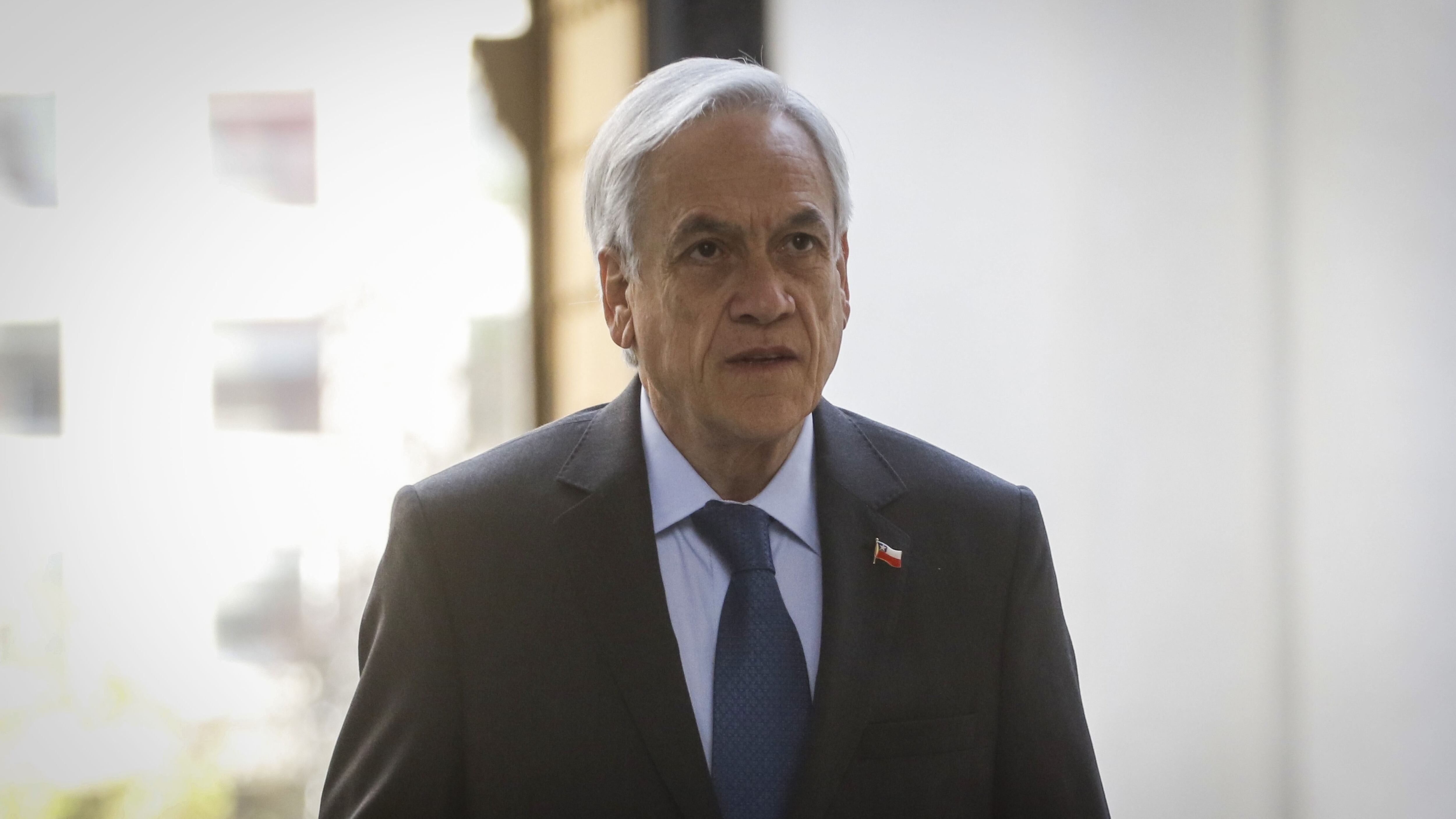 Sebastian Piñera en La Moneda
