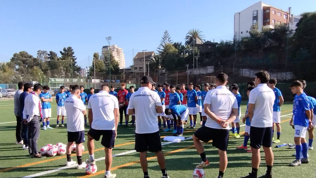 Centro de scouting italiano realizará pruebas en Valparaíso y Concepción para reclutar jugadores jóvenes