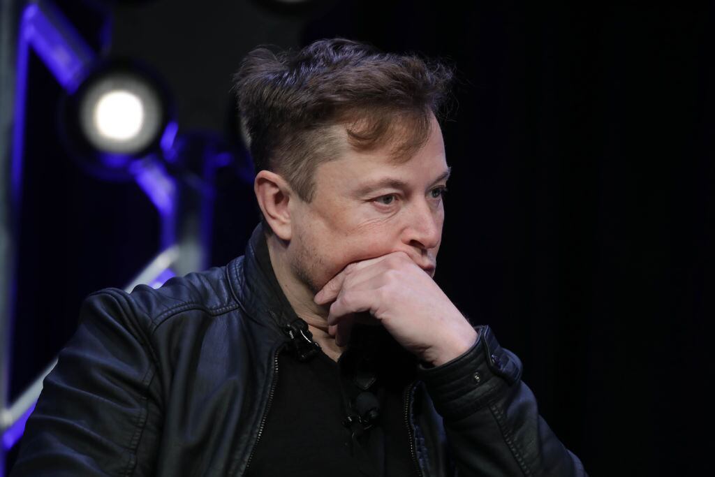 El multimillonario de origen sudafricano Elon Musk durante un evento