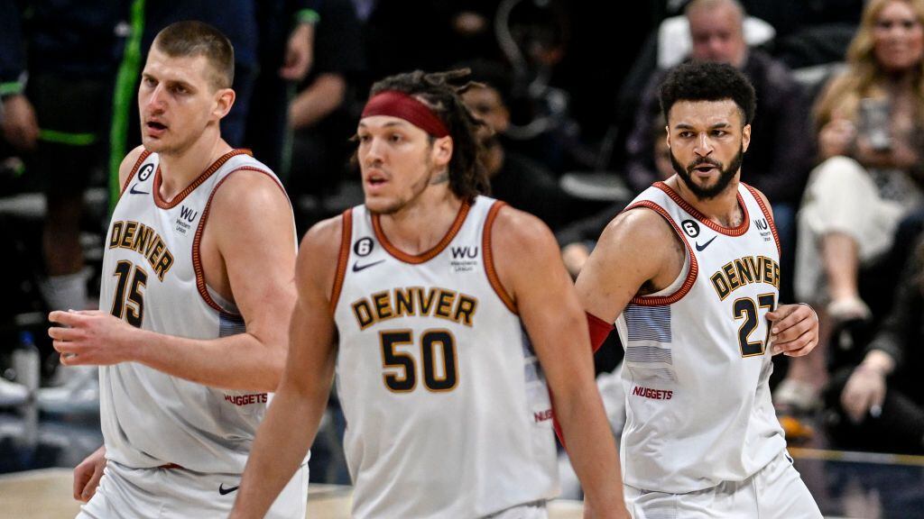 nuggets v timberwolves - nba playoffs