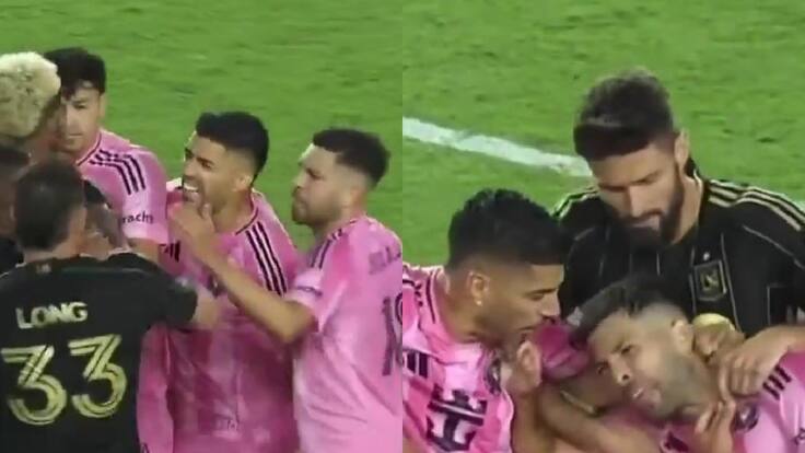 Luis Suárez volvió a los mordiscos en la cancha: la insólita reacción del uruguayo contra su compañero Jordi Alba
