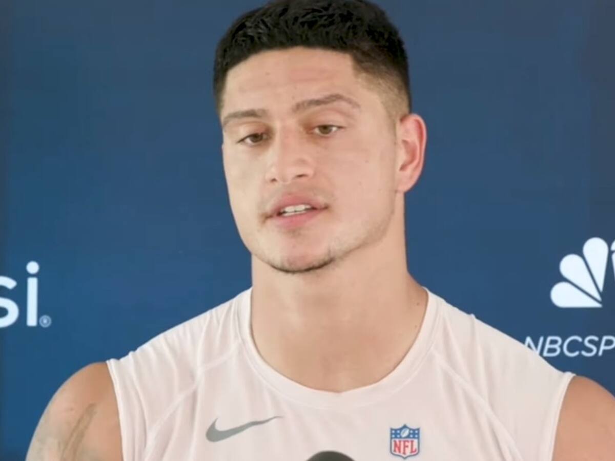 Sammis Reyes no aguantó la emoción tras debutar en la NFL: «Representar a Chile en esta etapa significa el mundo para mí»
