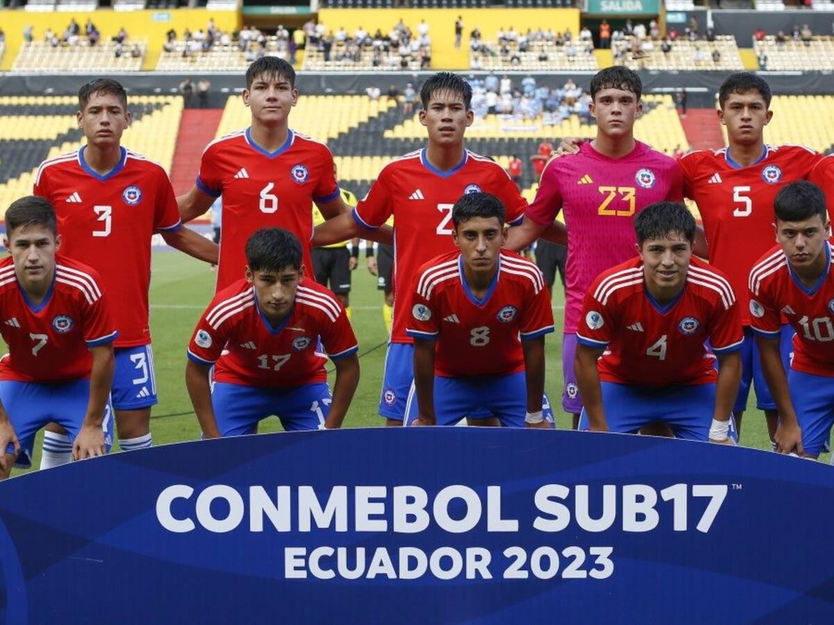 RESUMEN | Chile clasificó al hexagonal final del Sudamericano Sub 17 tras empatar ante Ecuador