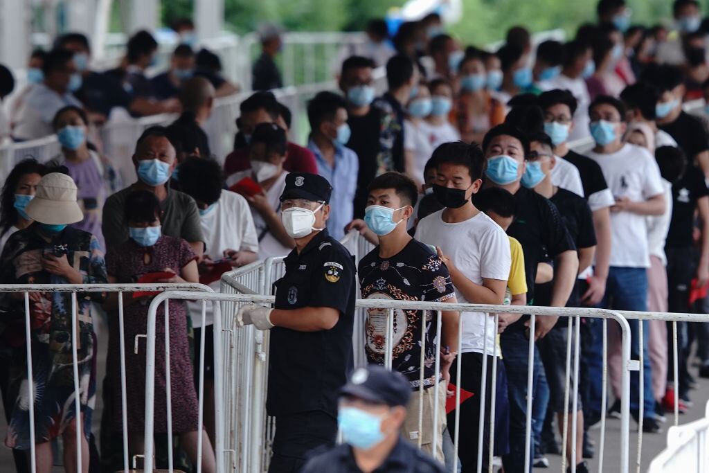 Se realizan testeos masivos en la capital china