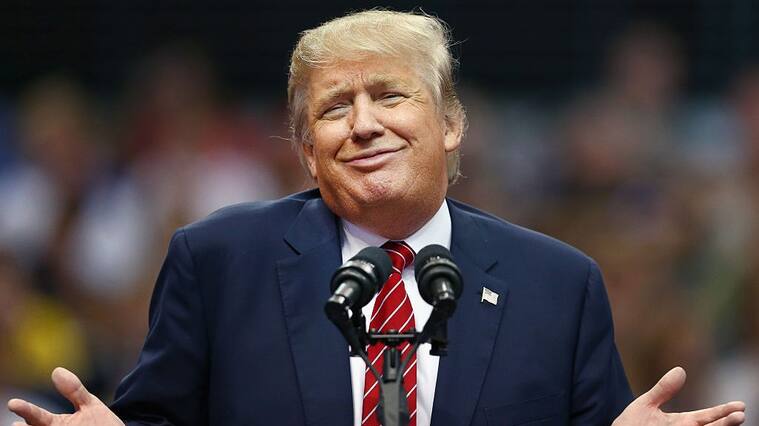 DALLAS, TX - SEPTEMBER 14: Republican presidential candidate Donald Trump speaks during a campaign rally at the American Airlines Center on September 14, 2015 in Dallas, Texas. More than 20,000 tickets have been distributed for the event. (Photo by Tom Pennington/Getty Images)