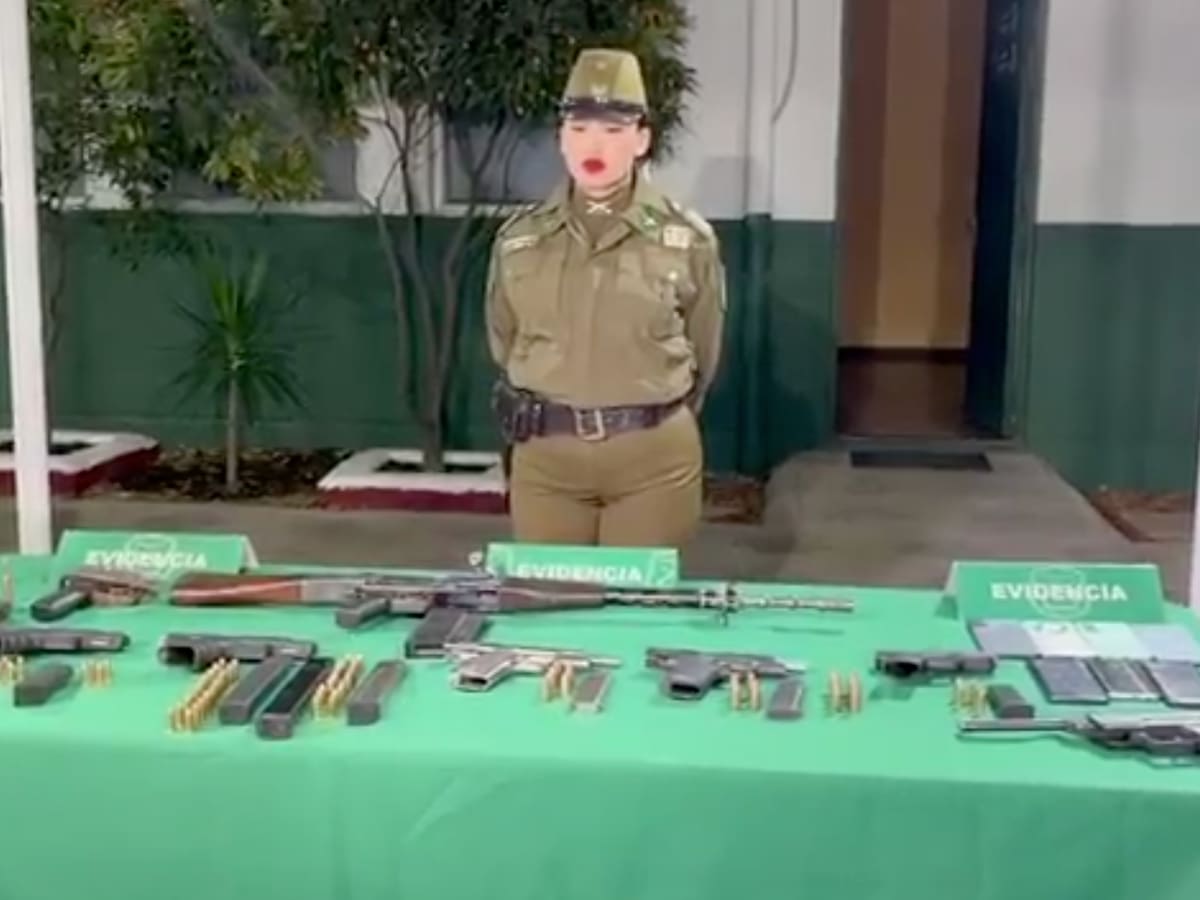Denuncia vecinal termina con hallazgo e incautación de arsenal en El Bosque