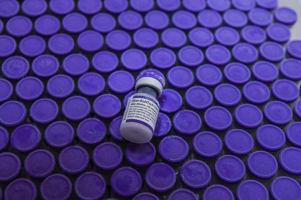 Dosis de la vacuna de Pfizer y BioNTech contra el coronavirus Covid-19