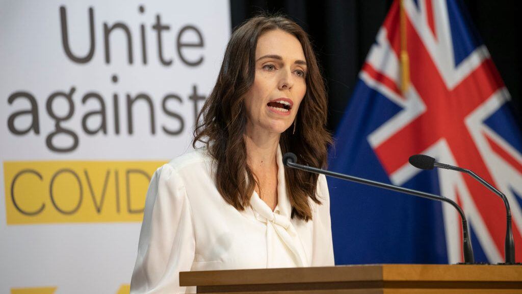 La primera ministra neozelandesa Jacinda Ardern