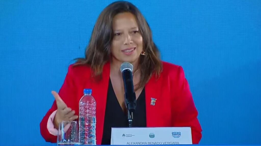 Alexandra Benado: "Tendremos una postulación, seria y austera para que Sudamérica reciba el Mundial 2030"