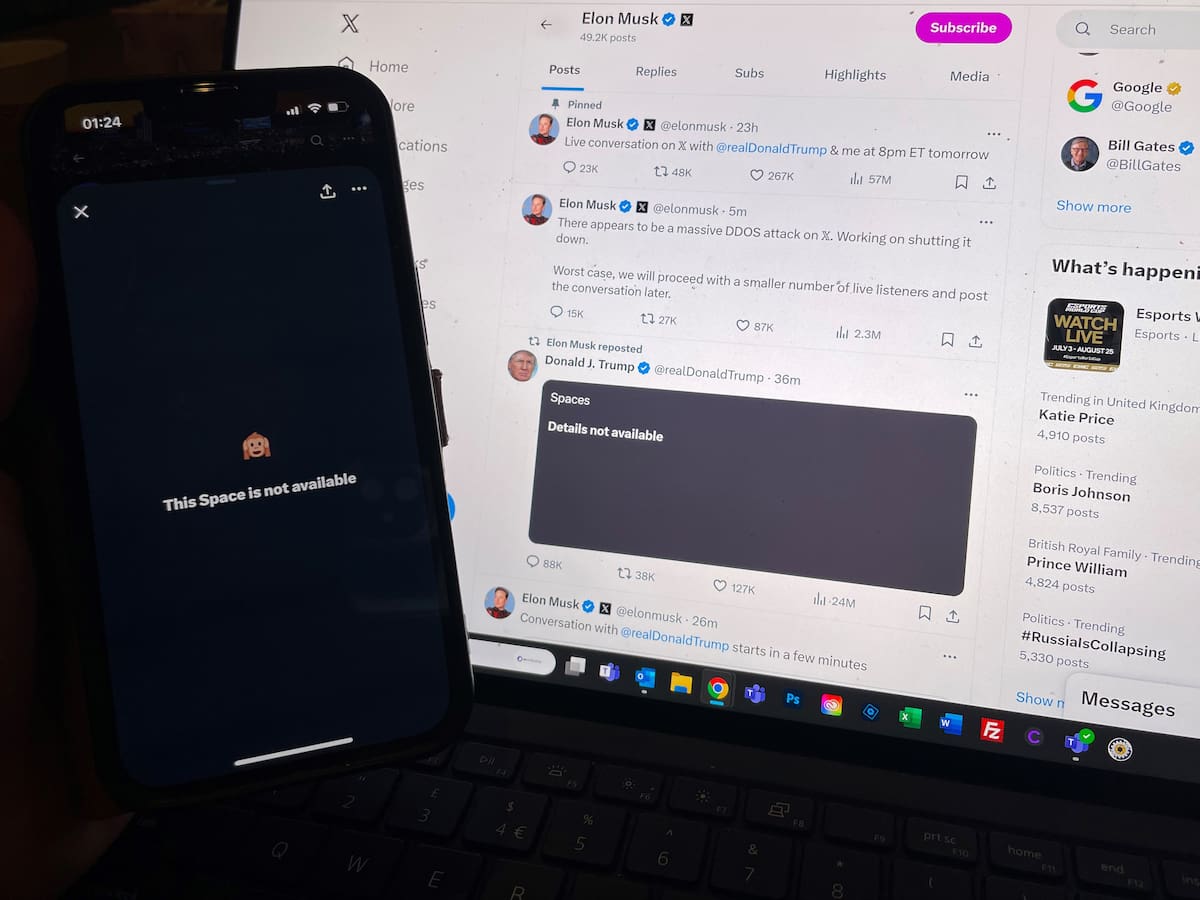Caída mundial de X (Twitter): usuarios reportan fallas masivas y no pueden cargar la plataforma
