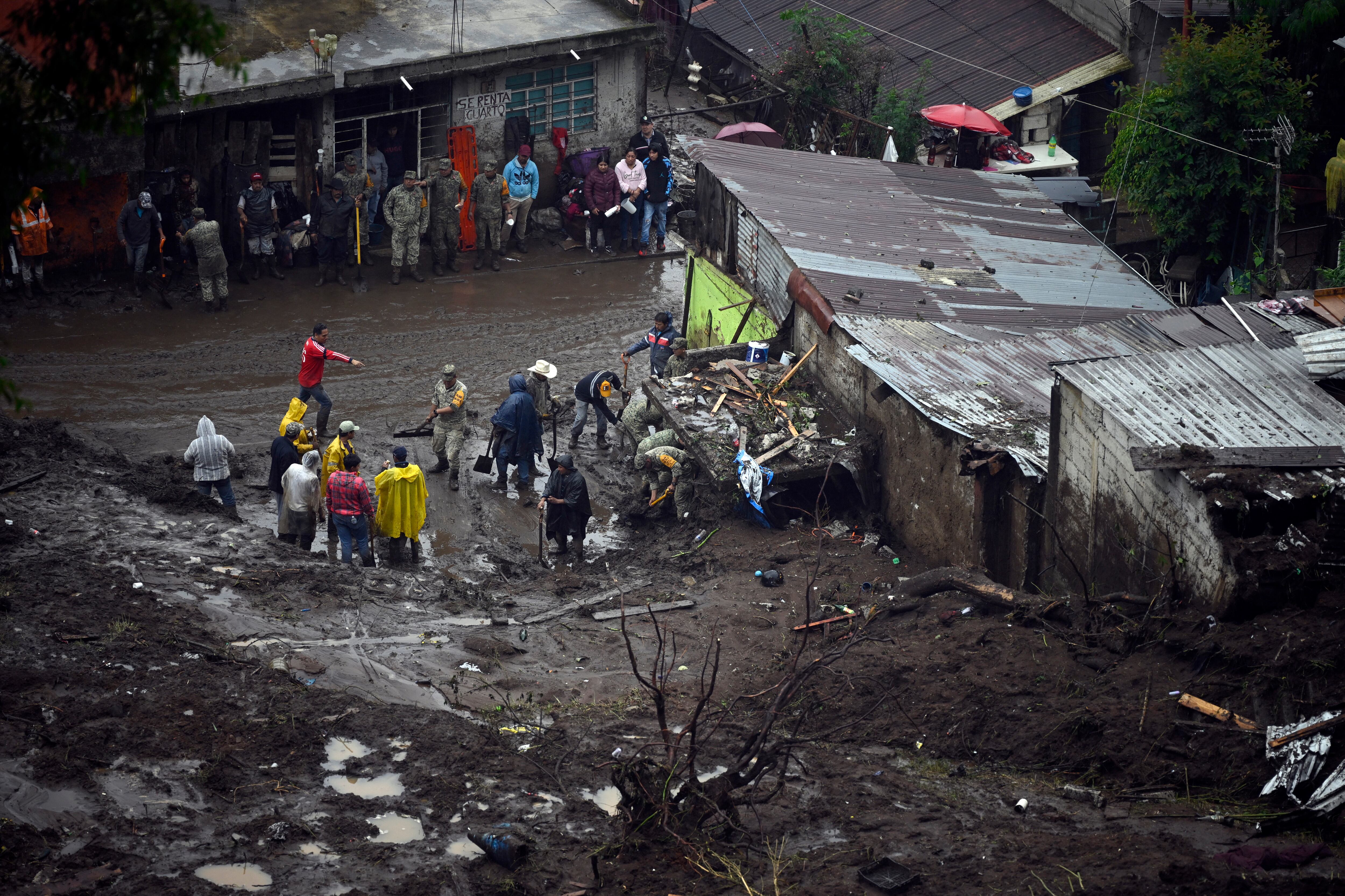 Luvias en México