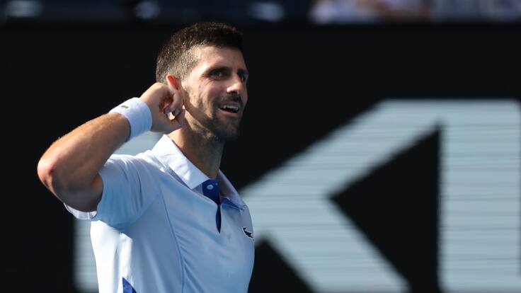 Ante el calor de Melbourne: Novak Djokovic sufre para pasar a semifinales del Australian Open